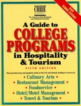 A Guide to College Programs in Hospitality and Tourism - Council on Hotel,Restaurant and Institutional Education