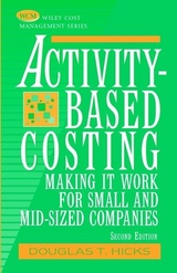 Activity-Based Costing - Hicks, Douglas T.