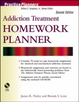 Addiction Treatment Homework Planner - Finley, James R.; Lenz, Brenda S.