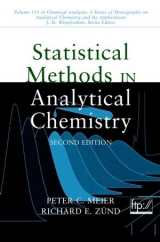 Statistical Methods in Analytical Chemistry - Meier, Peter C.; Zünd, Richard E.