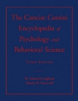 The Concise Corsini Encyclopedia of Psychology and Behavioral Science - Craighead, W. Edward; Nemeroff, Charles B.