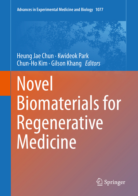 Novel Biomaterials for Regenerative Medicine - 