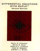 Differential Equations with Maple - Coombes, Kevin R.; Hunt, Brian R.; Lipsman, Ronald L.; Osborn, John E.; Stuck, Garrett J.