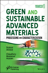 Green and Sustainable Advanced Materials, Volume 1 - 