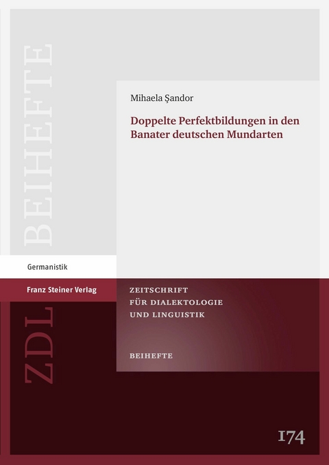 Doppelte Perfektbildungen in den Banater deutschen Mundarten -  Mihaela Sandor