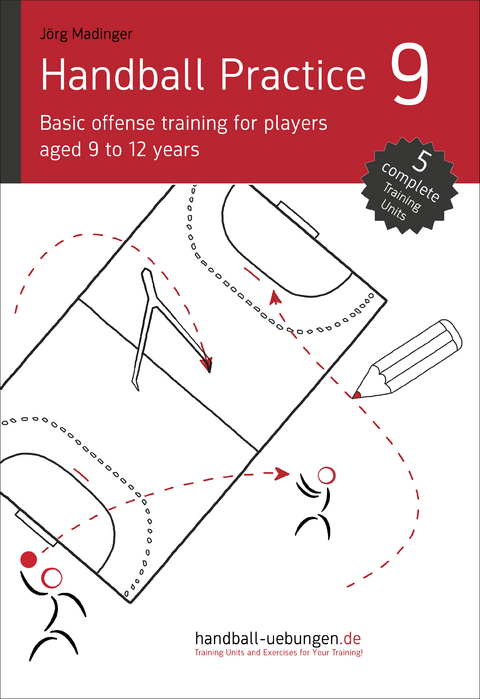 Handball Practice 9 - Basic offense training for players aged 9 to 12 years - Jörg Madinger