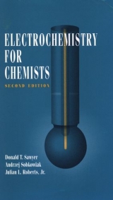 Electrochemistry for Chemists - Sawyer, Donald T.; Sobkowiak, Andrzej; Roberts, Julian L.