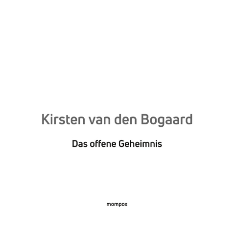 Kirsten van den Bogaard - Axel Joerss