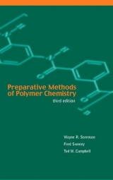 Preparative Methods of Polymer Chemistry - Sorenson, Wayne R.; Sweeny, Fred; Campbell, Tod W.