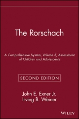 The Rorschach, Assessment of Children and Adolescents - Exner, John E., Jr.; Weiner, Irving B.