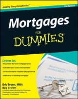 Mortgages for Dummies, Third Edition - Tyson, Eric; Brown, Ray