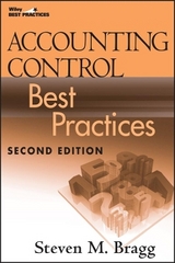 Accounting Control Best Practices - Bragg, Steven M.