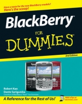 BlackBerry For Dummies - Kao, Robert; Sarigumba, Dante