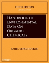 Handbook of Environmental Data on Organic Chemicals, Print and CD Set - Verschueren, Karel