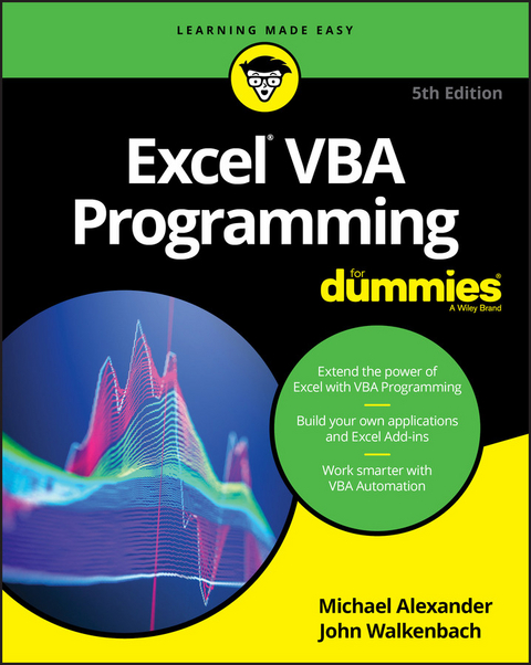 Excel VBA Programming For Dummies - Michael Alexander, John Walkenbach