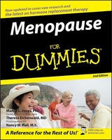 Menopause For Dummies - Jones, Marcia L.; Eichenwald, Theresa; Hall, Nancy W.