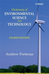 Dictionary of Environmental Science and Technology - Porteous, Andrew