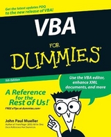 VBA For Dummies - Mueller, John Paul