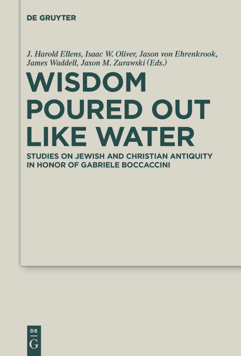 Wisdom Poured Out Like Water - 