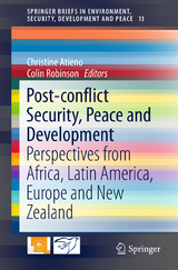 Post-conflict Security, Peace and Development - 