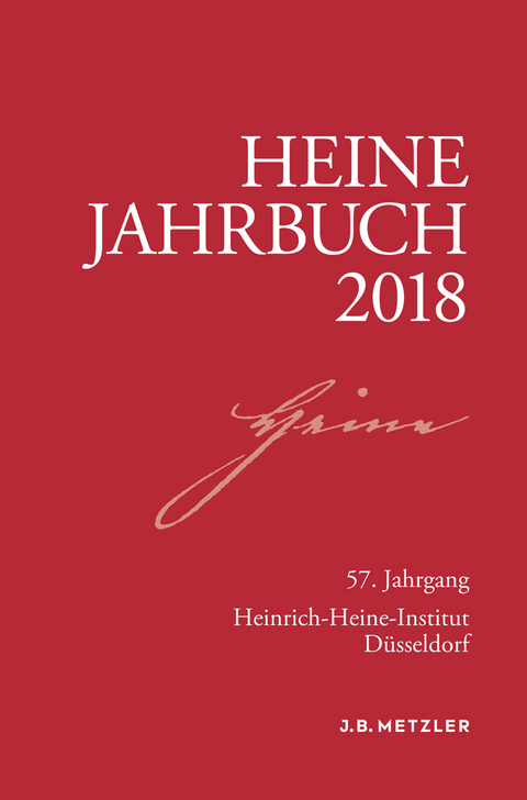 Heine-Jahrbuch 2018 - 