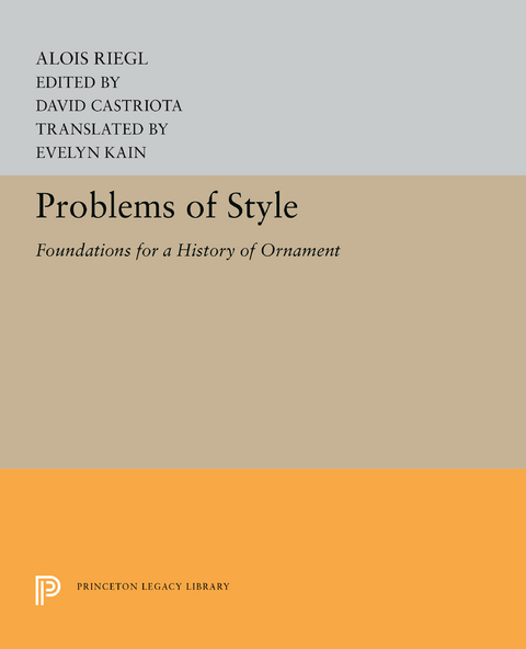Problems of Style -  Alois Riegl