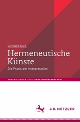 Hermeneutische Künste - Gerhard Kurz