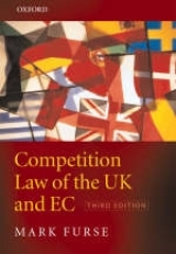 Competition Law of the UK and EC - Furse, Mark