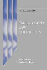 Employment Law Checklists - Palca, Julia; Taylor, Catherine