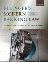 Ellinger's Modern Banking Law - Ellinger, E.P.; Lomnicka, Eva; Hare, C.