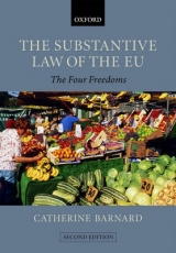 The Substantive Law of the EU - Barnard, Catherine