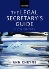 The Legal Secretary's Guide - Cheyne, Ann