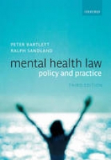 Mental Health Law Policy And Practice - Bartlett, Peter; Sandland, Ralph