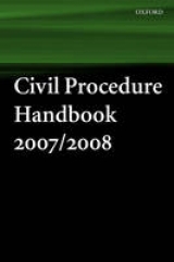 Civil Procedure Handbook - 