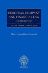 European Company and Financial Law - Hopt, Klaus J.; Wymeersch, Eddy