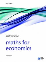 Maths for Economics - Renshaw, Geoff