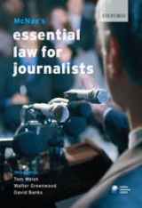 McNae's Essential Law for Journalists - Welsh, Tom