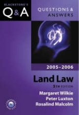 Land Law - Wilkie, Margaret; Luxton, Peter; Malcolm, Rosalind