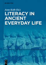 Literacy in Ancient Everyday Life - 
