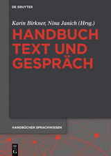 Handbuch Text und Gespräch - 