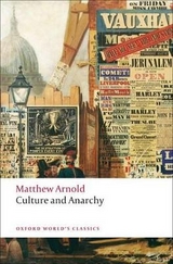 Culture and Anarchy - Arnold, Matthew; Garnett, Jane