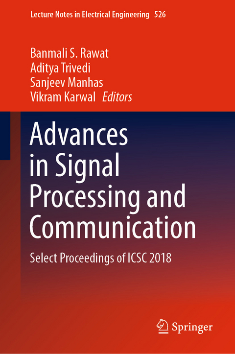 Advances in Signal Processing and Communication - 