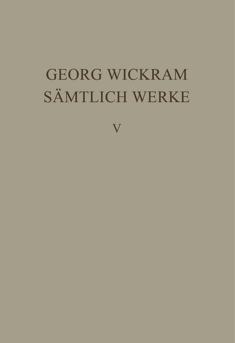 Der Goldtfaden - Georg Wickram