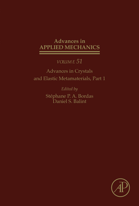 Advances in Crystals and Elastic Metamaterials, Part 1 - 