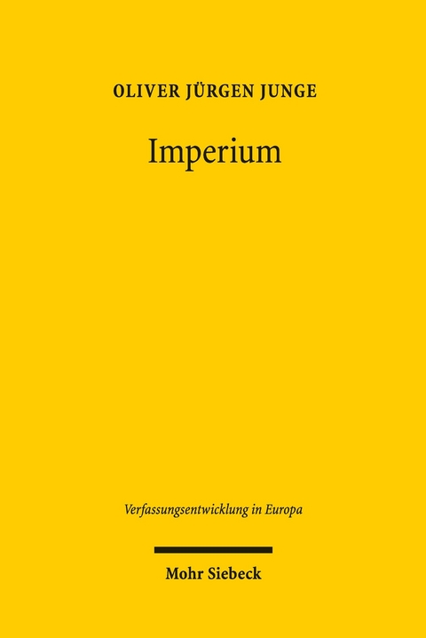 Imperium -  Oliver Jürgen Junge