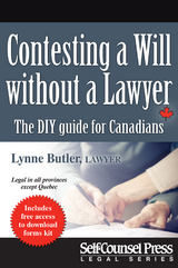 Contesting a Will without a Lawyer -  Lynne Butler