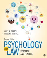 Psychology and Law - Curtis R. Bartol, Anne M. Bartol