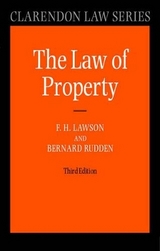 Law of Property - Lawson, F H; Rudden, Bernard