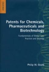 Patents for Chemicals, Pharmaceuticals and Biotechnology - Grubb, Philip W.