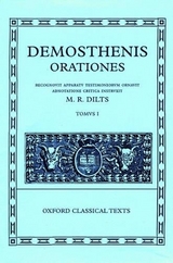 Demosthenis Orationes I - Dilts, Mervin R.